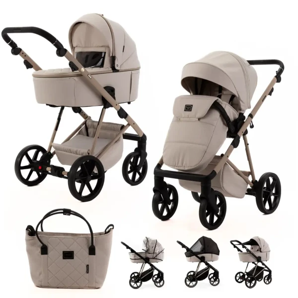 ADAMEX Kočík kombinovaný Delta Natura Vanilla