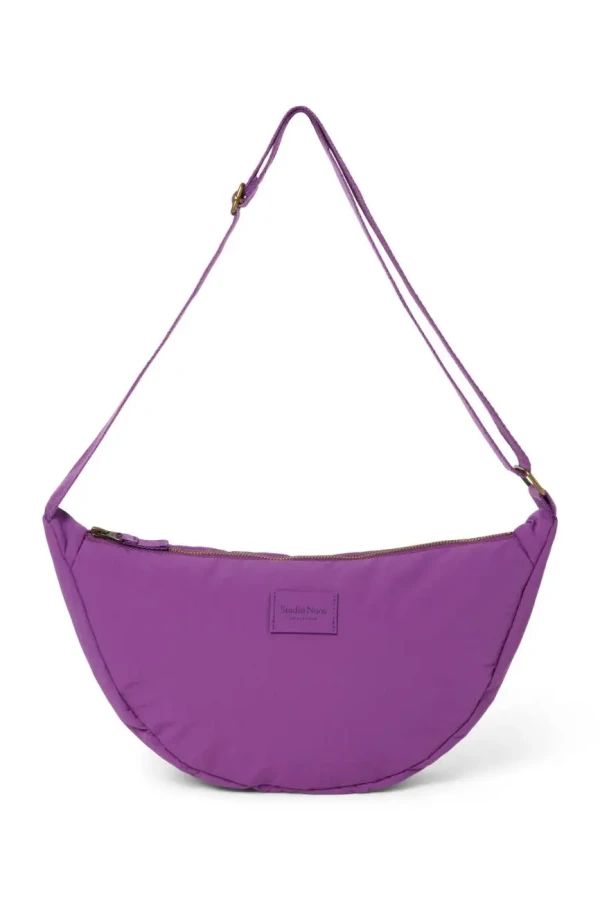 STUDIO NOOS - Puffy FANNY PACK kabelka Textured Purple