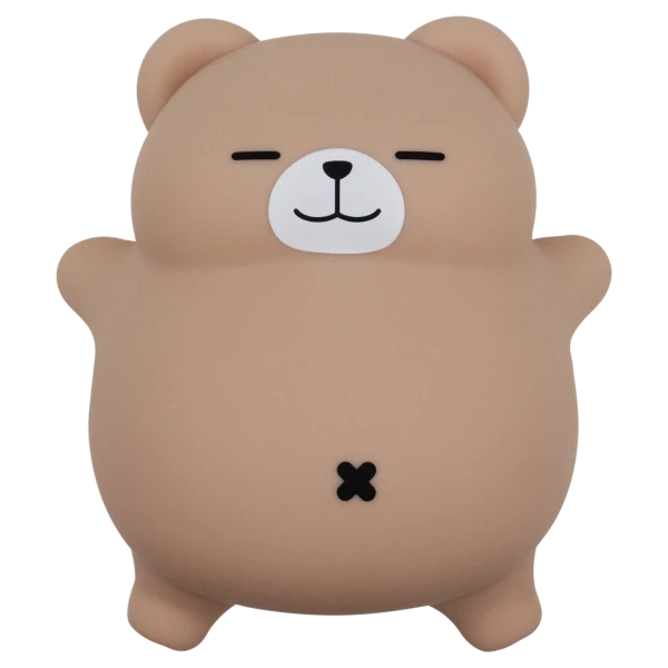 Mary's LED silikónové nočné svetlo - chrápajúci medvedík