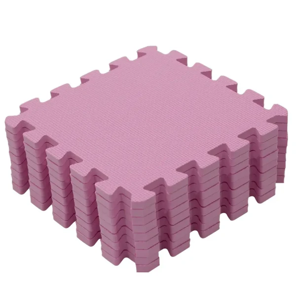 Rialto Baby Hracia podložka puzzle Pink 90x90 cm