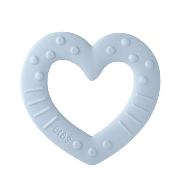 BIBS Baby Bitie hryzátko heart-baby-blue
