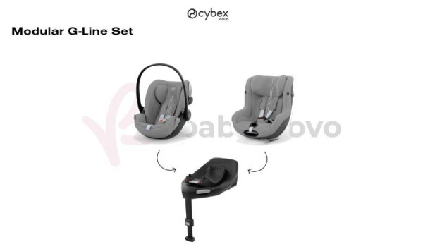 CYBEX Modulárny set G-Line PLUS Stone Grey so základňou ZDARMA