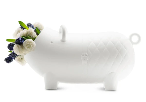 CYBEX Plastové prasa HAUSCHWEIN by Marcel Wanders White