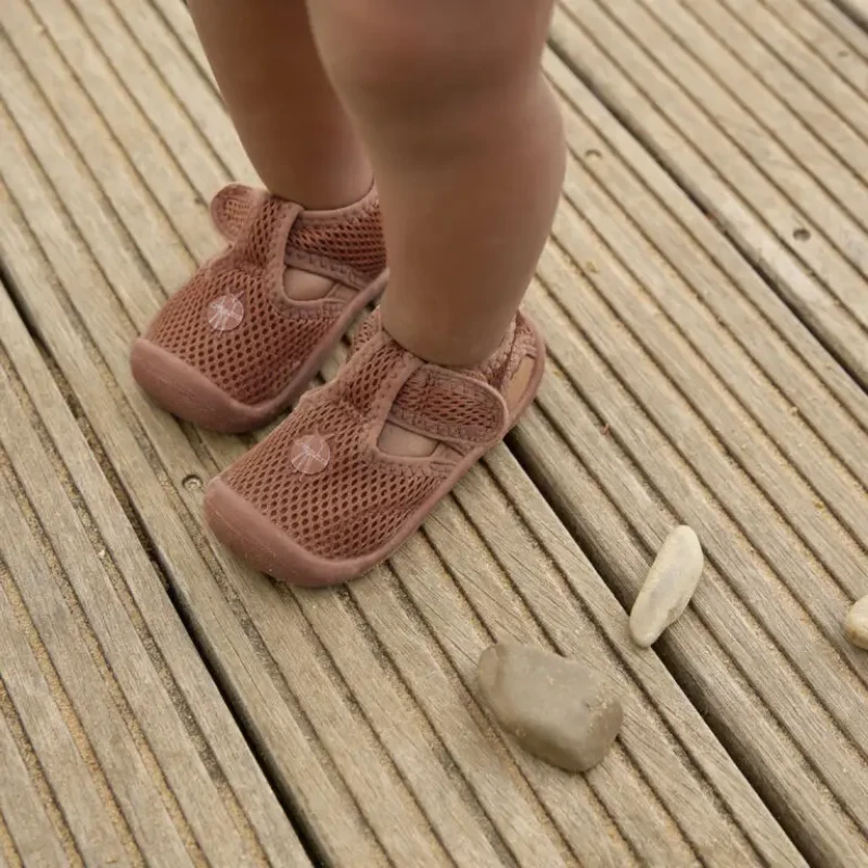 Lässig detské plážové sandále modré veľkosť 24