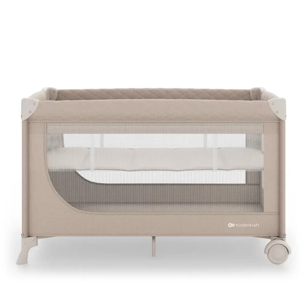 KINDERKRAFT Postieľka cestovná Leody Up Beige