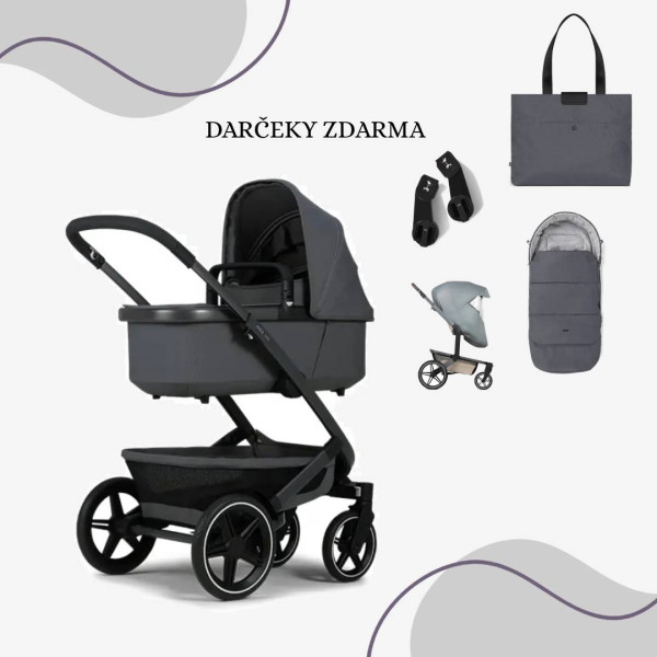 Joolz Geo 3 BUNDLE kompletný set Pure grey + Darčeky ZDARMA