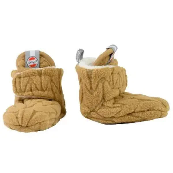 LODGER Slipper Fleece Empire Dark Honey 0 - 3 mesiace