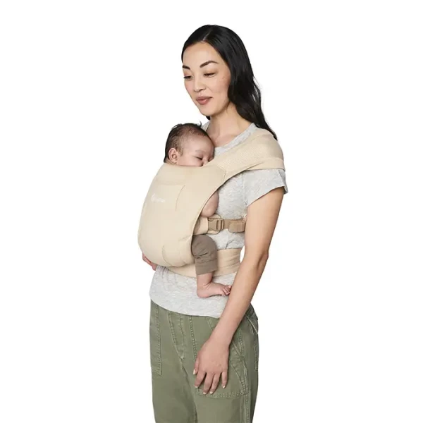 ERGOBABY Nosič EMBRACE - SOFT AIR MESH - Soft Cream