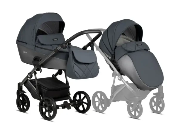 Tutis Kočík Viva4 2v1 Luxury Obsidian