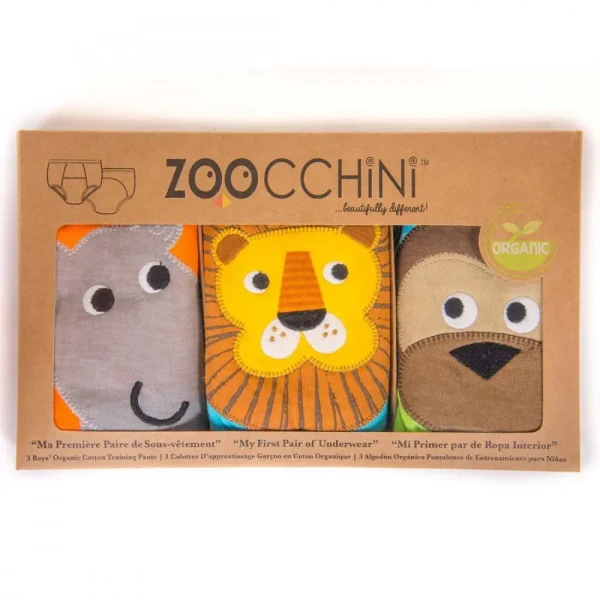 Zoocchini tréningové nohavičky Set 3ks chlapec Safari 2 - 3 r