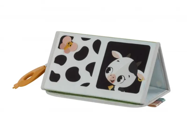 Tiny Love Knižka s aktivitami pre hru na brušku Farmers Funday