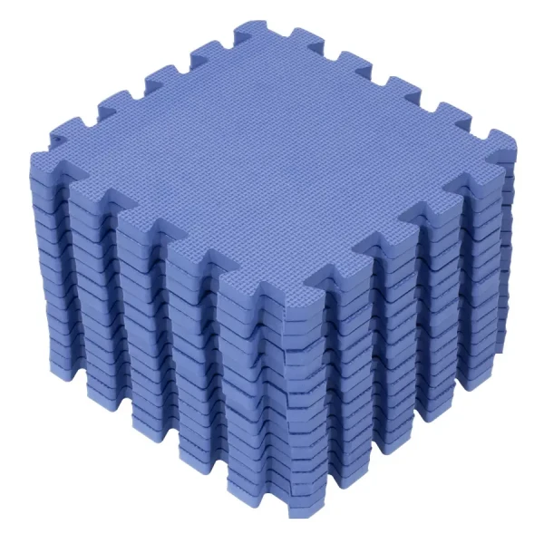 Rialto Baby Hracia podložka puzzle Blu 120x120cm