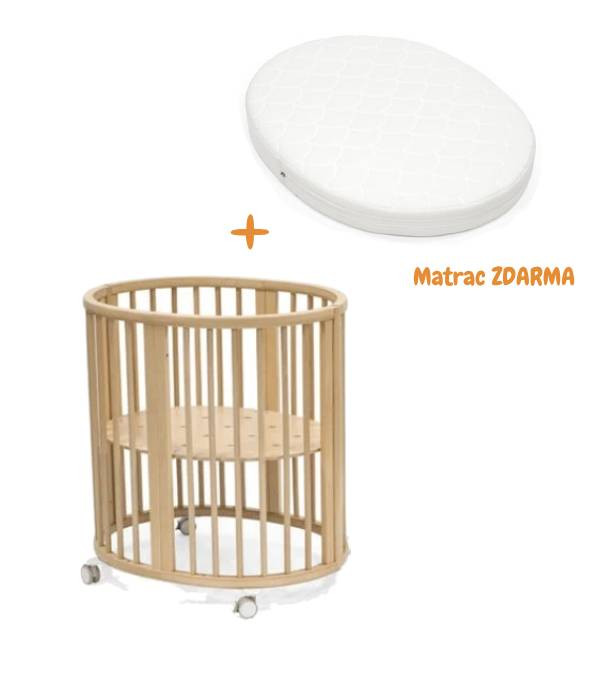 Stokke Sleepi Mini postieľka V3 Natural + Matrac ZDARMA