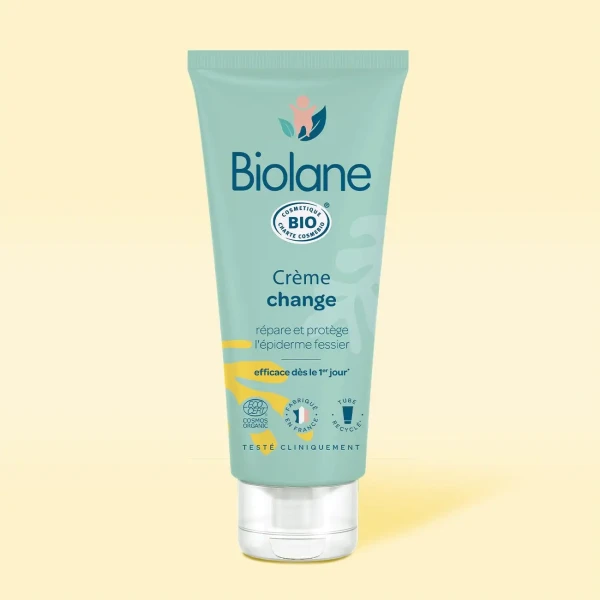 Biolane Certifikovaný organický krém na prebaľovanie-100 ml