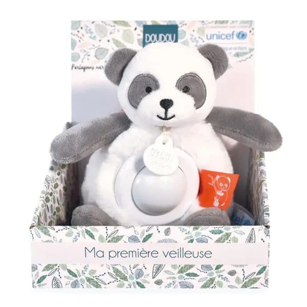 DouDou et Compagnie Nočné svetielko Panda UNICEF