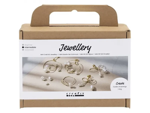 Creativ Company Kreatívna sada Mini Craft Kit Jewellery Wire Earrings