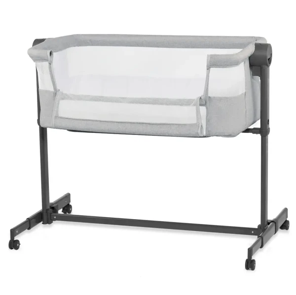 KINDERKRAFT Postieľka detská polohovateľná Nestee Up2 Light Grey