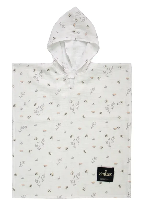 Emitex Mušelínové pončo Little Bee