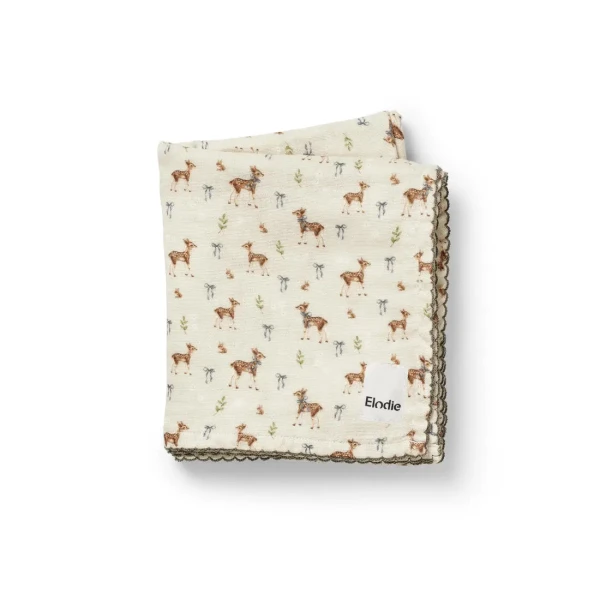 Elodie Details Deka z bambusového mušelínu - Bluebow Bambi