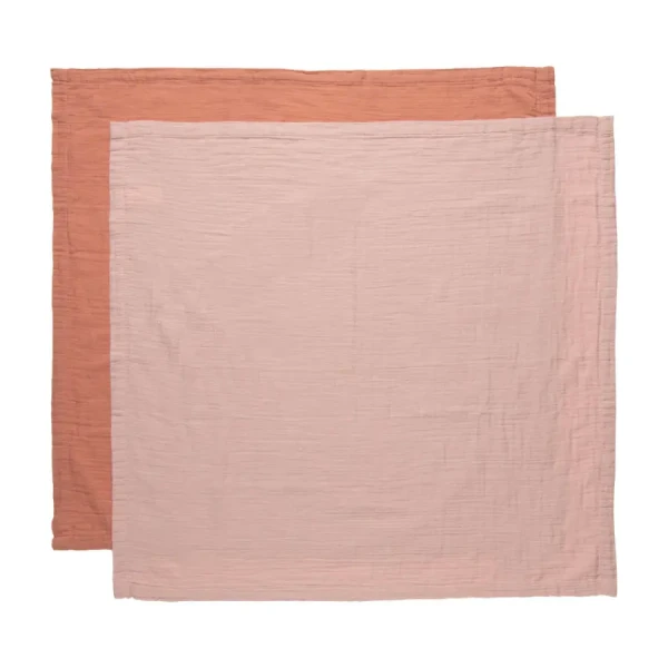 Bébé-Jou Mušelínová plienka  Pure Cotton Pink 2ks 70x70cm
