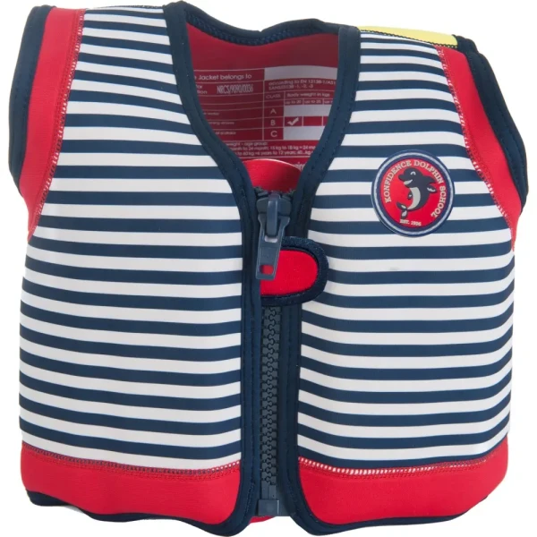 Konfidence Jacket Vesta na učenie plávania Hamptons Blue Stripe 4-5r