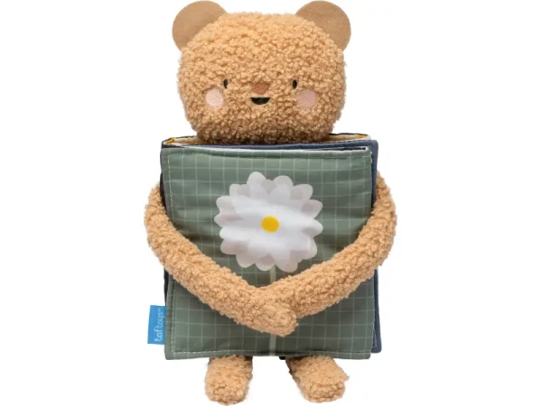 Taf Toys Medvedík plyšový s knižkou Snuggle Bear
