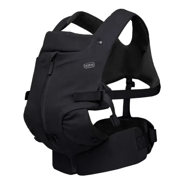 Voksi Huddle Zip on Baby Carrier black