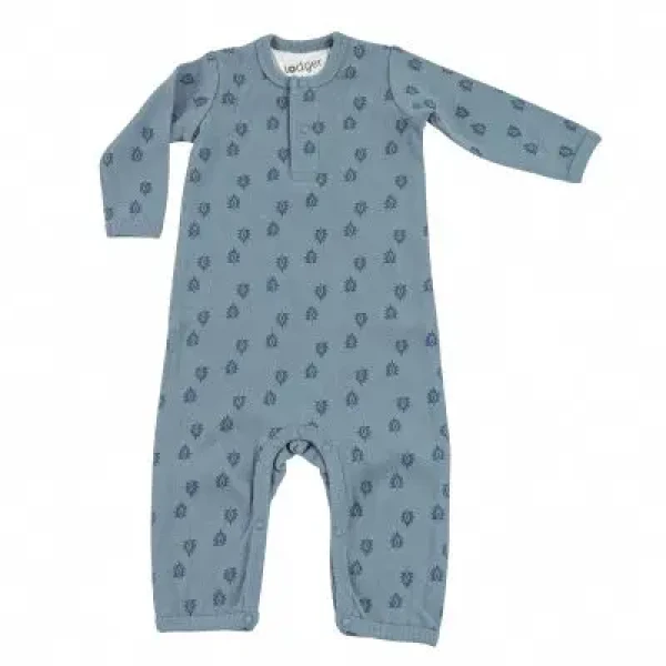 LODGER Bavlnený overal Jumper Print Rib Ocean 56