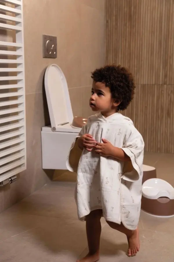 Bébé-Jou Mušelínové pončo Dear Goose