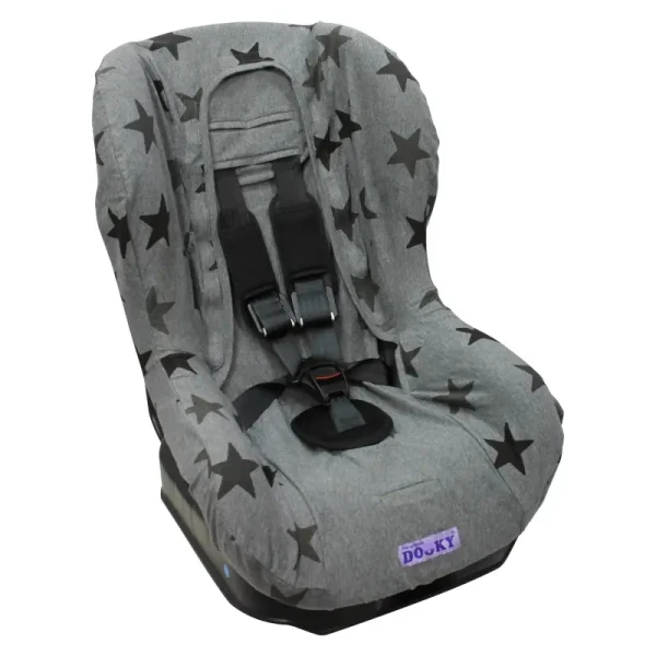 Dooky Poťah na autosedačku Seat Cover Group1 Grey Stars