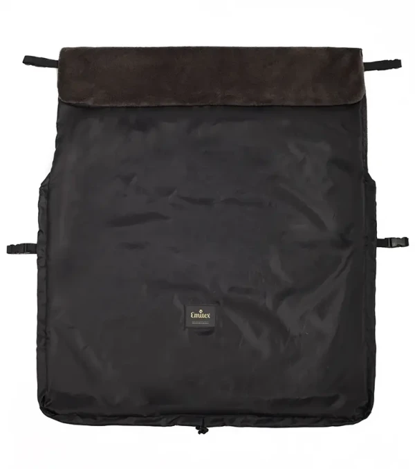 Emitex Nepadacia deka čierna + velvet khaki