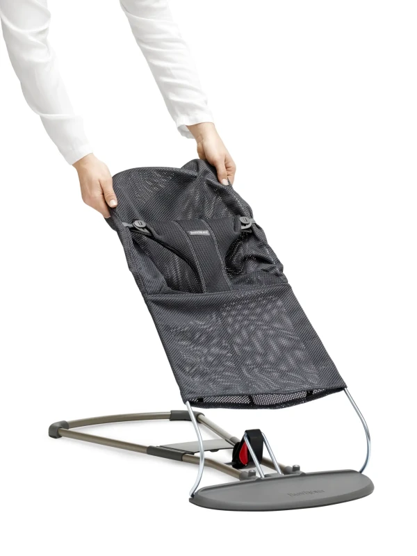 BABYBJORN Poťah na lehátko Balance BLISS Anthracite Mesh