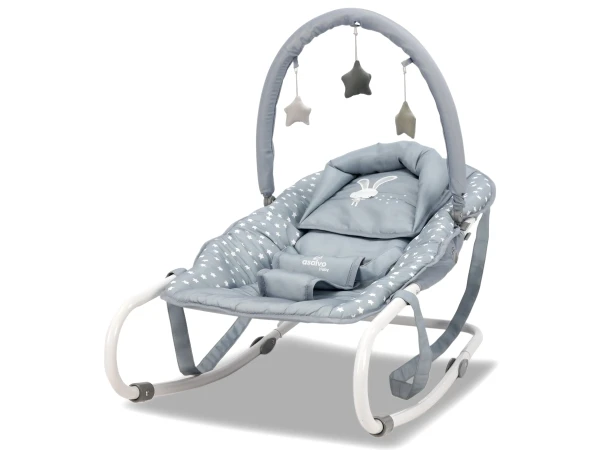 Asalvo BABY kresielko rabbit grey