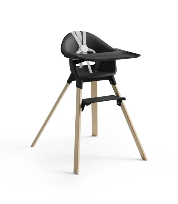 Stokke stolička Clikk High Black Natural