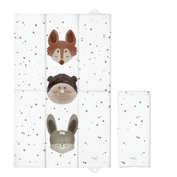 CEBA BABY Podložka prebaľovacia cestovná (80x50) Basic Cute Animals