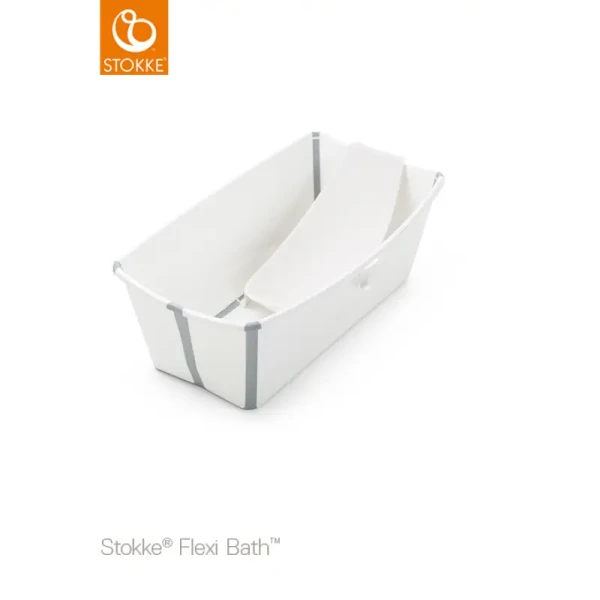 Stokke Flexi Bath Bundle Skladacia vanička s lehátkom White