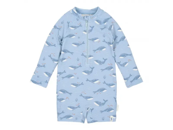 Little Dutch Plavky dlhý rukáv Ocean Splash veľ. 74/80