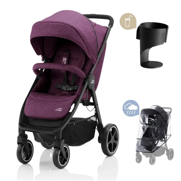 BRITAX RÖMER B-Agile M, Cherry Wine