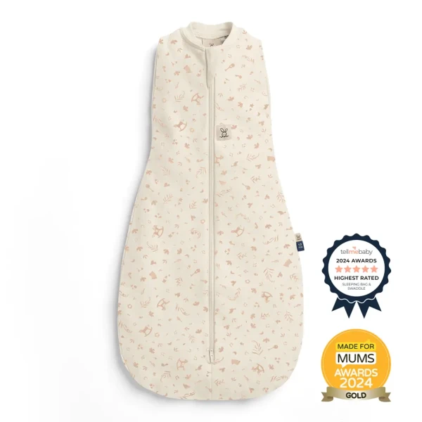 ERGOPOUCH Zavinovačka a vak na spanie 2v1 Cocoon Lullaby  6-12m, 8-10kg, 1,0tog