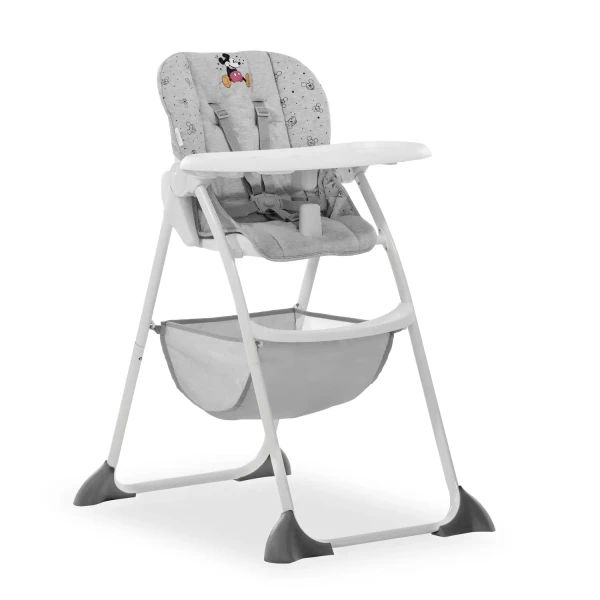 Hauck Stolička jedálenská Sit N Fold Mickey Mouse Grey