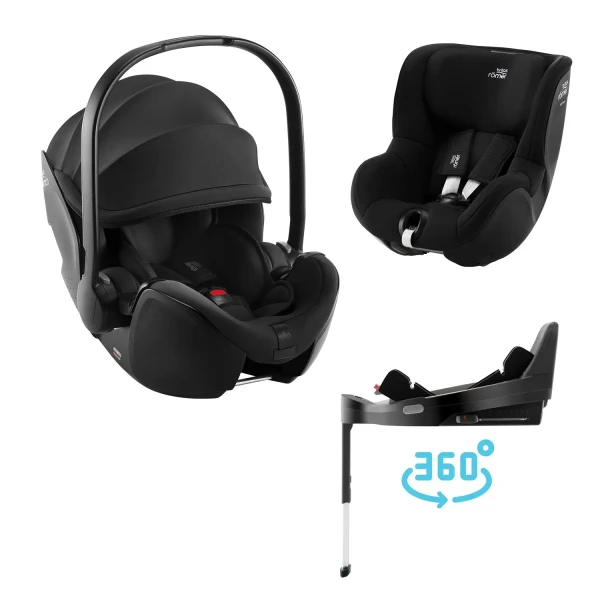 BRITAX Autosedačka set Baby-Safe Pro + Vario Base 5Z + autosedačka Dualfix 5z, Space Black