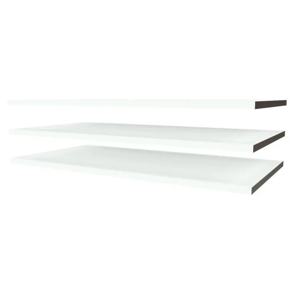 Faktum Poličky 3 ks k trojdielnej, dvojdielnej skrini Sienna White