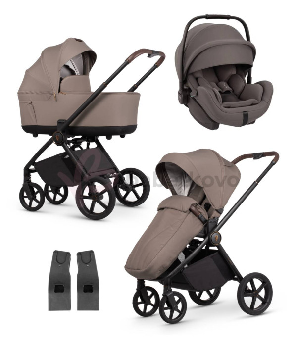 VENICCI CLARO 2 Almond + Autosedačka Nuna arra flex