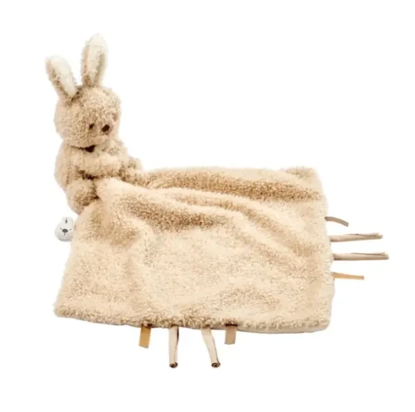 NATTOU Maznáčik plyšový Teddy zajačik 27 x 27 cm, 0m+