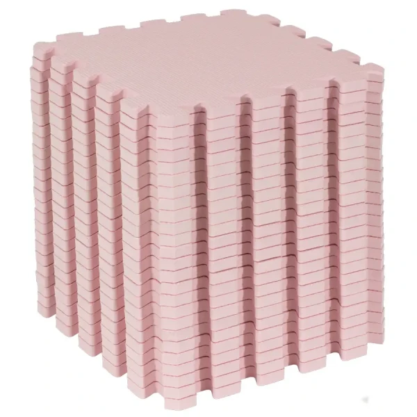 Rialto Baby Hracia podložka puzzle Light Pink 150x150cm