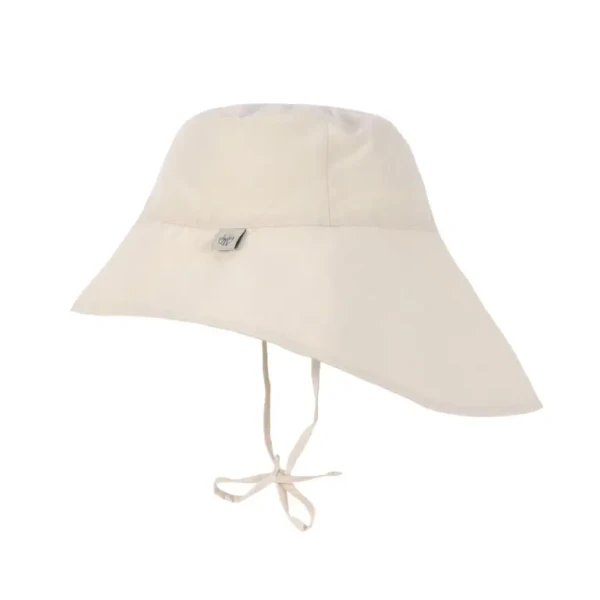 Lässig klobúčik Sun Protection Long Neck Hat milky 19-36 mon.