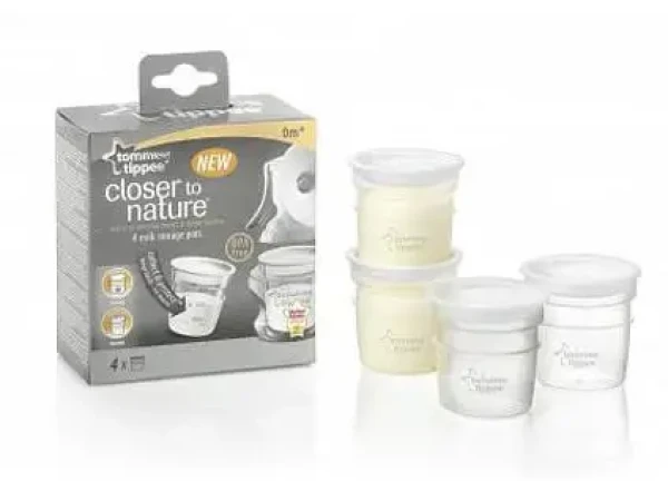 Tommee Tippee Sada nádobiek na uchovávanie mlieka