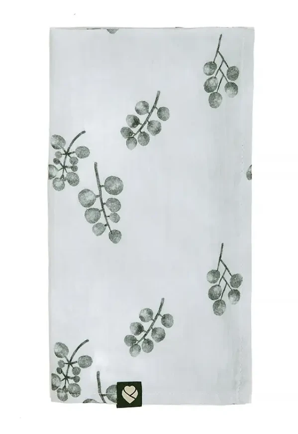 Emitex Mušelínová plienka Grey Blooms