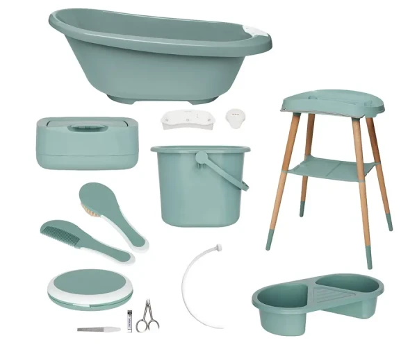 Bébé-Jou Digitálna kúpacia sada Sense Plus 8 dielna Jade Green