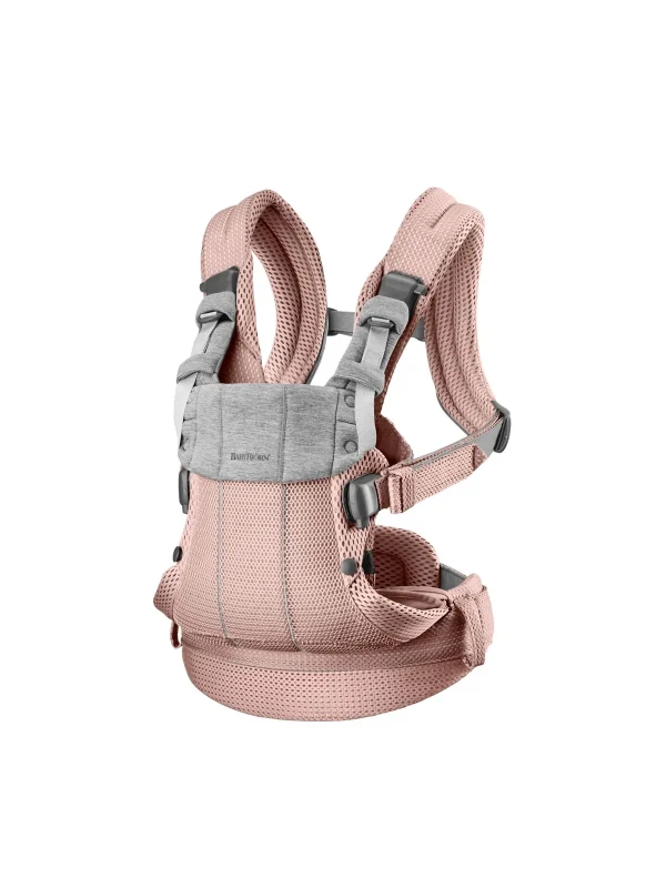 BABYBJORN nosič HARMONY 3D Mesh Dusty pink